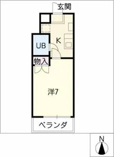 キャッスル御器所【4階】の間取り