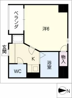 クレストMK穂波【4階】の間取り