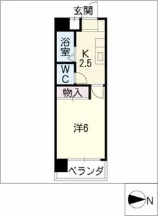 ファミール アン【1階】の間取り