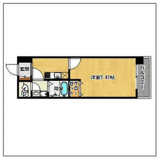 ナラザ舞鶴【902号室】の間取り