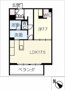 ザ リッツ大手町【2階】の間取り