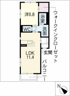 アネモネ A棟【2階】の間取り