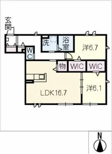 SOLANA【1階】の間取り