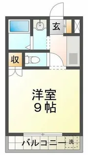 パールハイツ【1階】の間取り
