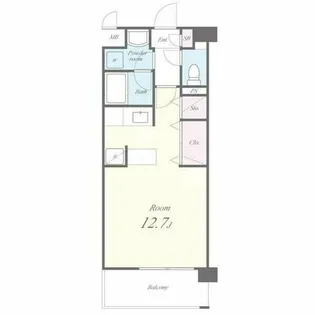 ルシェロノルテ【1階】の間取り