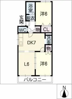 フェニックス【2階】の間取り