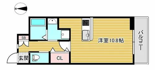 サンヴィラ本山パートⅠ【3階】の間取り