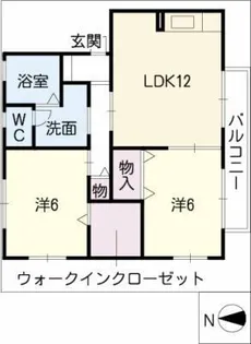 Mt.BELL C棟【1階】の間取り