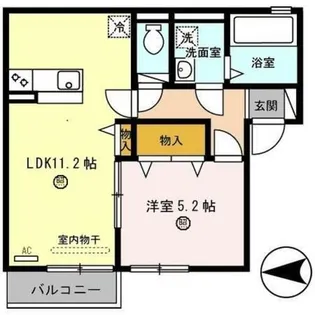 ドミール本町【2階】の間取り