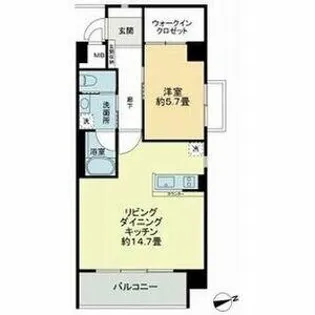 メゾン・ド山手【2階】の間取り
