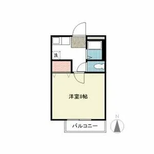 ヴァンベール八事【2階】の間取り