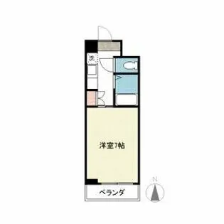 エスポワール八事【203号室】の間取り