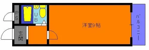 ラ・フラタニテ【108号室】の間取り