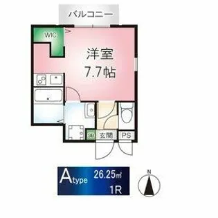 SQUARE中村区役所【2階】の間取り