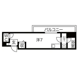 Pre cher 浄心【2階】の間取り