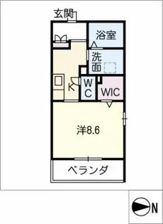 S・J casa【1階】の間取り