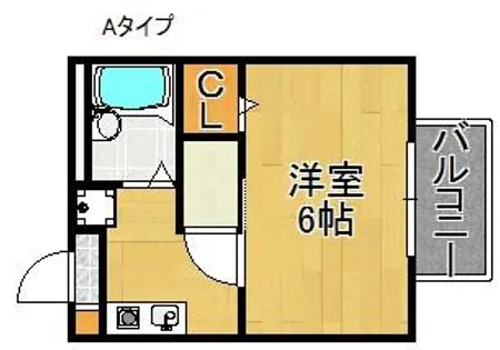 プチメゾン【1階】の間取り