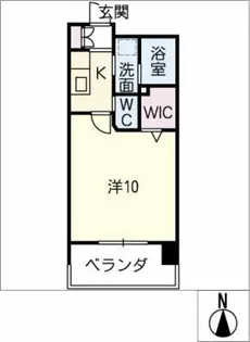 La Vita Nagoya【10階】の間取り