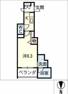 雪月風花【2階】の間取り
