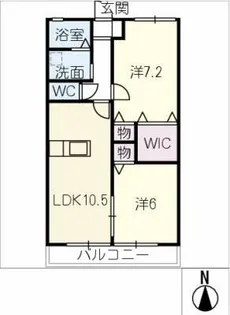 レトアSAWA【1階】の間取り