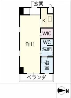 OLTRARNO【6階】の間取り