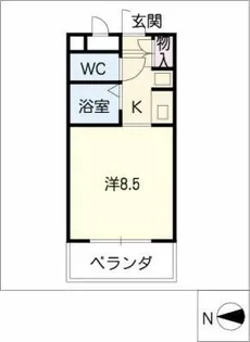 グランドハイネス御成【2階】の間取り