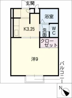 シンフォニースクエアー【1階】の間取り