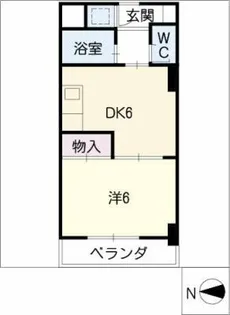 CASA NOAH八事【1階】の間取り