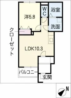 レジェンド【1階】の間取り