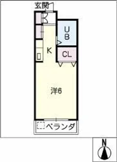 メゾン・ド・リヴァージュ【0205号室】の間取り