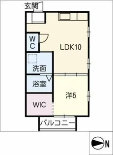 メゾン ブリック【2階】の間取り