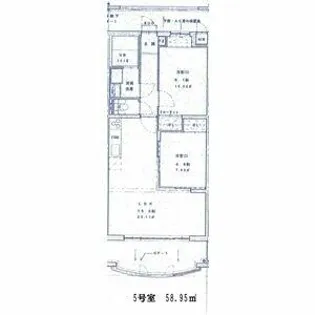 Metis Won(メーティス ワン)【3階】の間取り