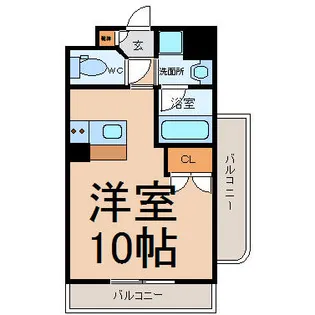 愛知県名古屋市千種区今池南【マンション】の間取り