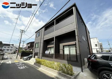 アンソレイエ蘭【1階】の外観
