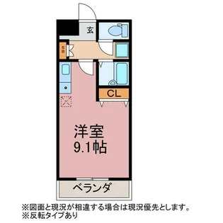 愛知県豊川市西塚町3丁目【アパート】の間取り