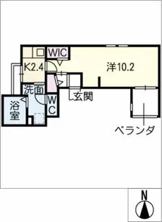 Livion金山WEST【3階】の間取り