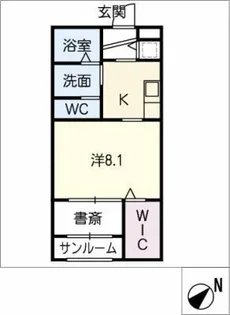 ステラカーサ【1階】の間取り