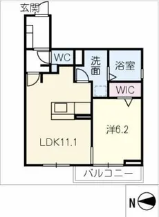 グラン桜台【2階】の間取り