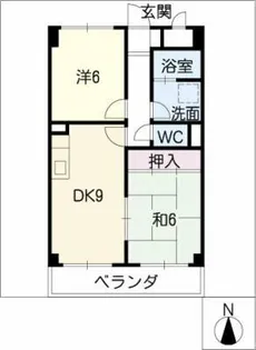 グランドメゾン伊藤【1階】の間取り