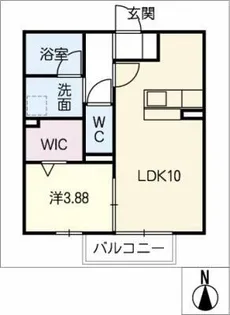 ラフレーズ【1階】の間取り