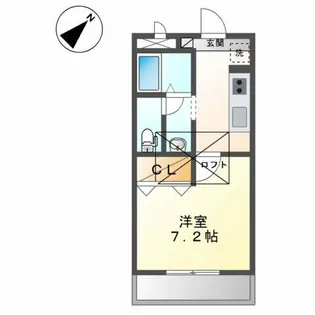 シャランT・Zenngo【2階】の間取り