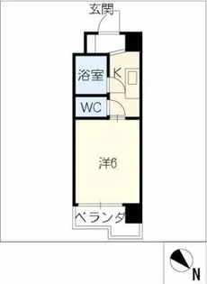 パーク白山【2階】の間取り