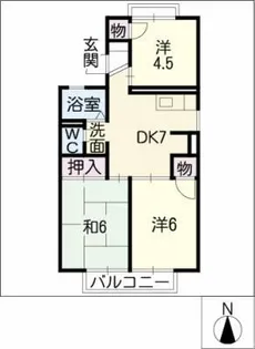 YS HOUSE B棟【1階】の間取り