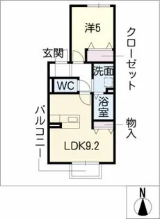 椒桂館【1階】の間取り