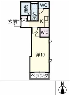 フォルタレーザ鶴舞公園【1階】の間取り