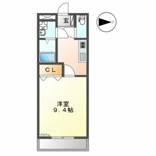ヴィラ・シフォンⅡ【1階】の間取り