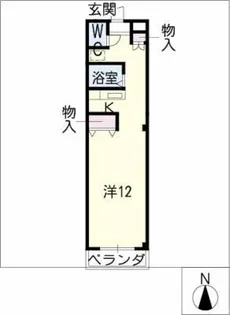 クリーンハイツ安井Ⅲ【3階】の間取り