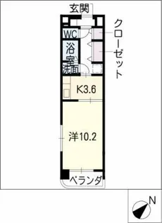 シャルマン【3階】の間取り