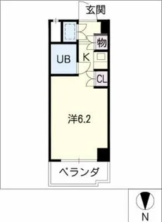 朝日プラザ名古屋ターミナルスクエア 816【8階】の間取り
