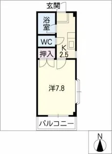 イハラステイツ【2階】の間取り